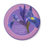 Psalm 13:5 refrigerator magnet