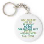 Psalm 143:10 key chains