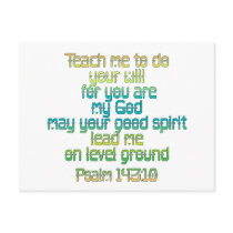 Psalm 143:10