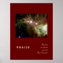Psalm 148:3 poster