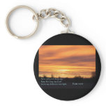 Psalm 18:28 Sunrise Key Chains