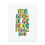 Psalm 18:2 postcards