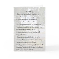 Psalm 23 Condolence Card