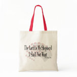Psalm 23 Prayer Gifts Tote Bags