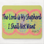 Psalm 23, "The Lord is my Shepherd" Mouse Pads