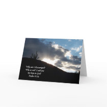 Psalm 43:5 (Blank inside) Greeting Cards