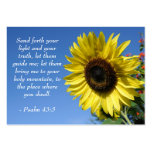 Psalm 43 - Inspirational Quotes - Wallet Card business cards