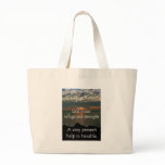 Psalm 46:1 - Beautiful Sunrise over Lake Michigan Tote Bags