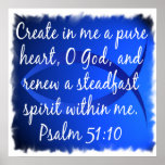 Psalm 51:10 print