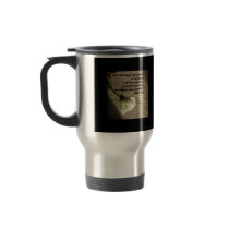 Psalm 59:16 White Rose Coffee Mugs