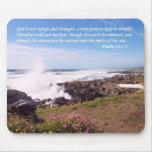 Psalm Ocean Beach Mouse Pad