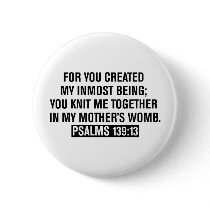PSALMS 139:13 PIN