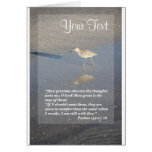 Psalms 139: 17-18, Vertical Card