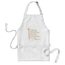 Psalms 23:4 apron