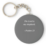 PSALMS 23 Bible Verse keychains