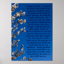 Psalms 23 poster