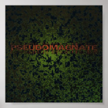 Pseudomagnate Promo Album Cover Print