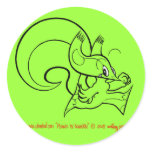 Psi Squirrel Sticker 2