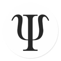 Psi Round Stickers