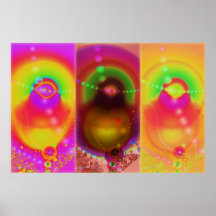 Psikey UFO Core Collage 2 Poster
