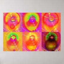 Psikey UFO Core Collage 3 Print