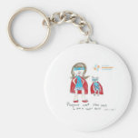 "Psoriasis can't stop me" Keychains