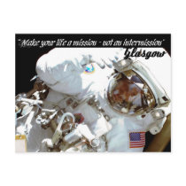 PST Card,"Make your life a mission...intermission" Postcards