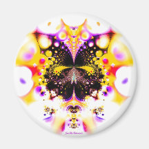 Psy Fly Fridge Magnets
