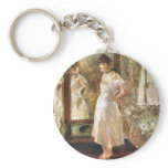 Psyche Berthe Morisot Fine Ar keychains