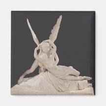Psyche Revived by the Kiss of Cupid 1787-93 Magnets