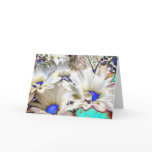 Psychedaisia-Digital Daisies Greeting Cards