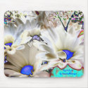 Psychedaisia-Digital Daisies mousepads