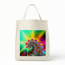 Psychedelic 12 - Fractal Canvas Bag