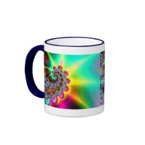 Psychedelic 12 - Fractal Mugs