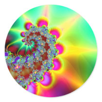 Psychedelic 12 - Fractal Stickers