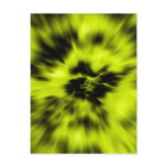 psychedelic abstract art postcard