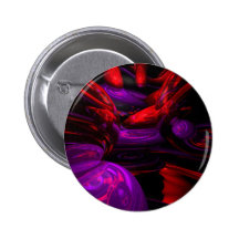 Psychedelic Abstract Button