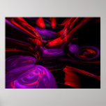 Psychedelic Abstract Poster posters