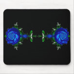 Psychedelic Blue Mousepads