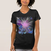 psychedelic butterflies tshirts