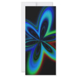 Psychedelic Flower Custom Rack Cards