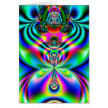 Psychedelic Flutterby cards