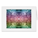 psychedelic fractal mirror  cards