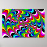 Psychedelic - Fractal Poster posters