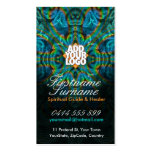 Psychedelic Fractal Spirit w/ Logo Business Cards