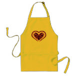 Psychedelic Heart aprons