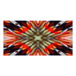 Psychedelic Illusion Abstract photo cards