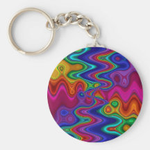 Psychedelic Keychain