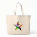 Psychedelic Light Star Bag