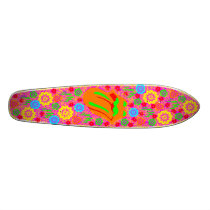 Psychedelic Longboard